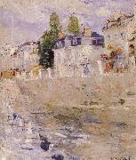 Berthe Morisot The Dock of Buchwu oil painting artist
